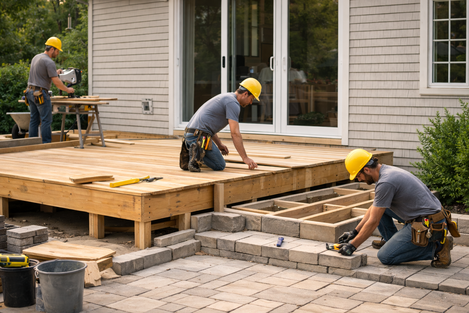 Deck and Patio construction in Ashland, OH